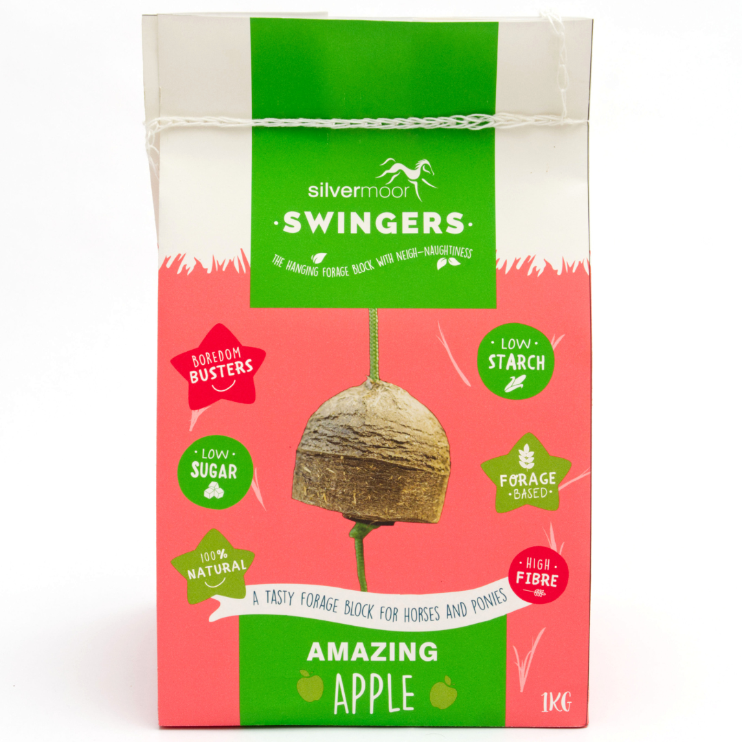 Amazing apple Silvermoor Swingers in their new fully recyclable paper packaging
